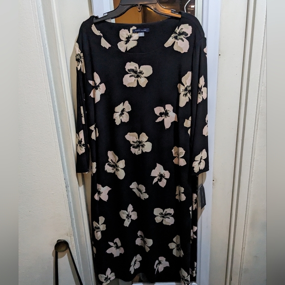 Tommy Hilfiger Plus Size Floral Jersey Dress 18 W - Picture 5 of 6